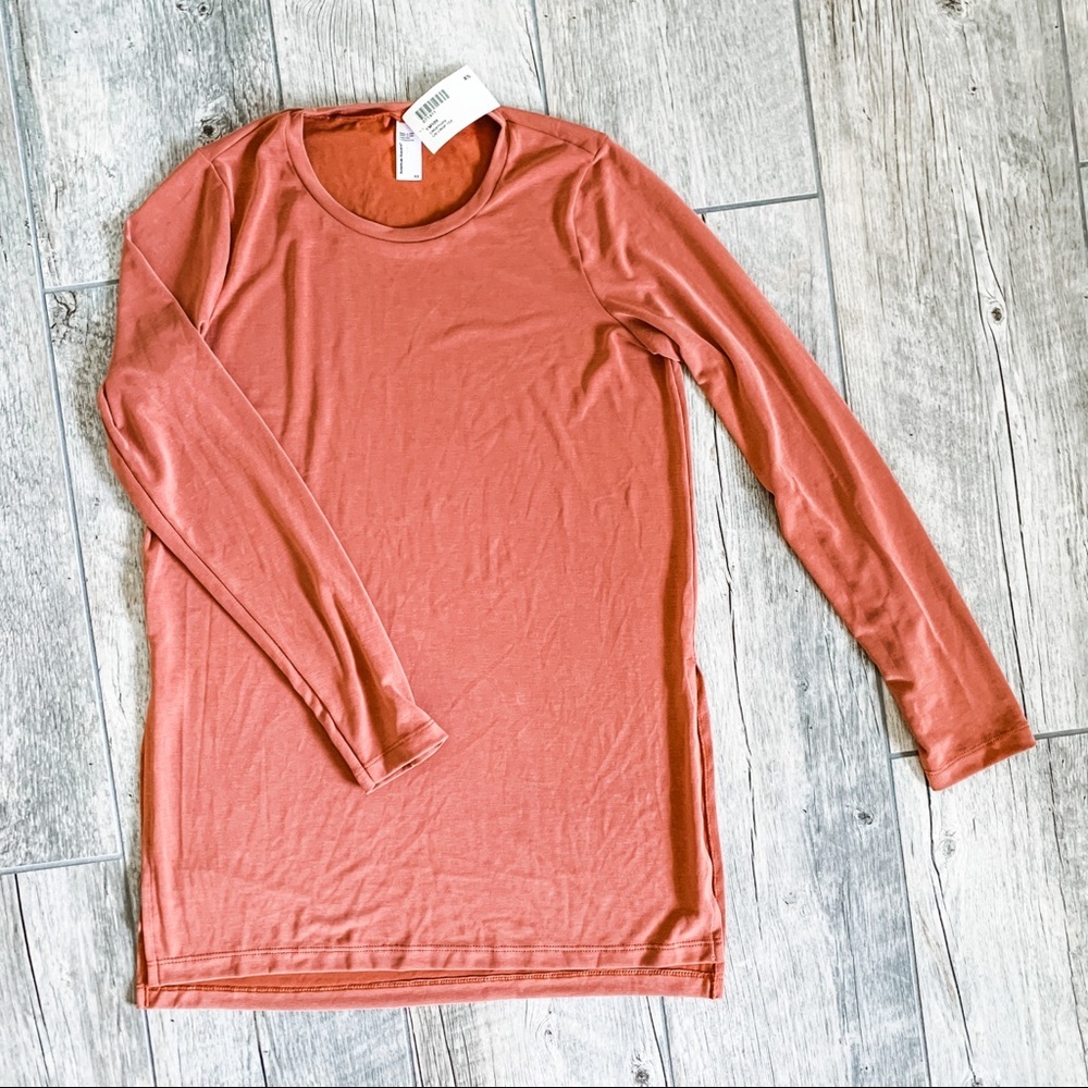 AMERICAN APPAREL - Long Sleeve Top - Burnt Orange